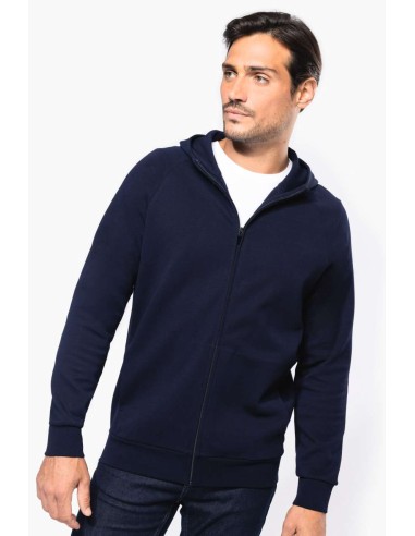 K-PK400-MEN'S ZIPPED HOODIE
